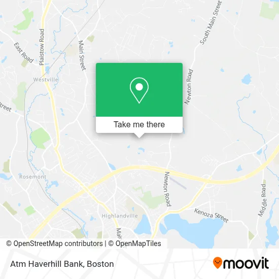 Atm Haverhill Bank map