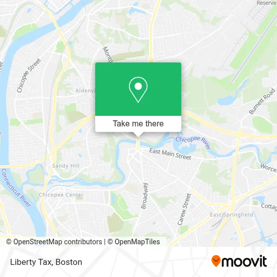 Liberty Tax map