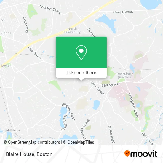 Blaire House map