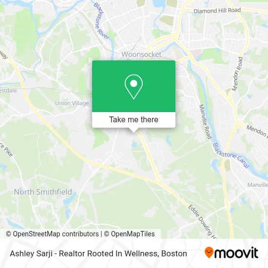 Ashley Sarji - Realtor Rooted In Wellness map