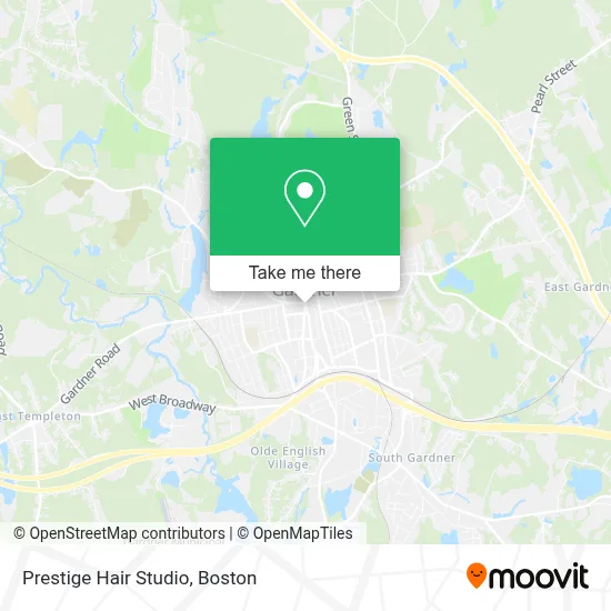 Prestige Hair Studio map