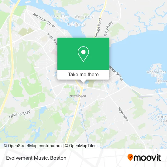 Evolvement Music map