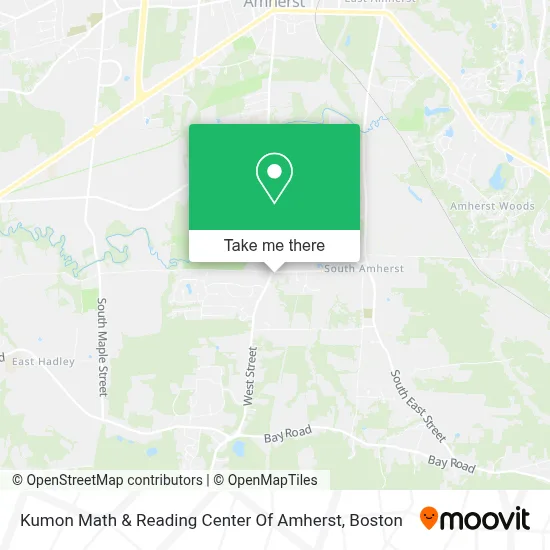 Kumon Math & Reading Center Of Amherst map