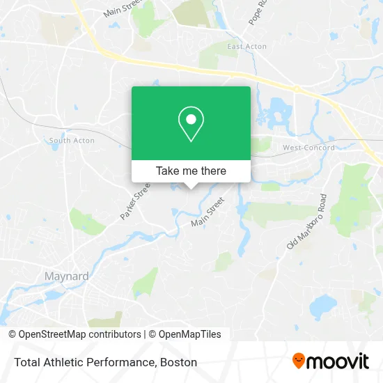 Total Athletic Performance map