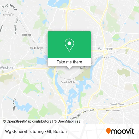 Wg General Tutoring - Gt map