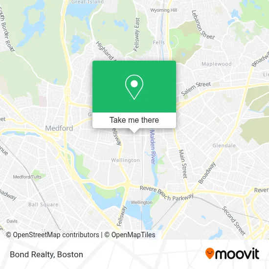 Bond Realty map