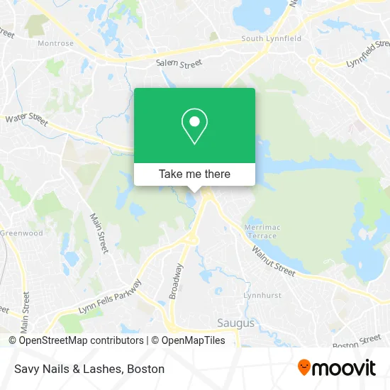 Savy Nails & Lashes map