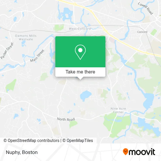 Nuphy map
