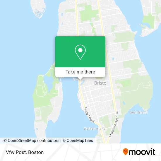 Vfw Post map