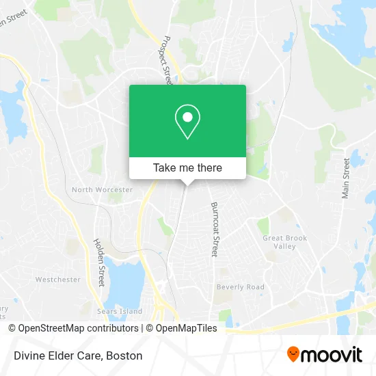 Divine Elder Care map