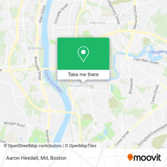 Aaron Hexdall, Md map