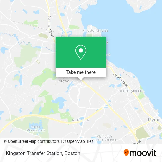 Kingston Transfer Station map