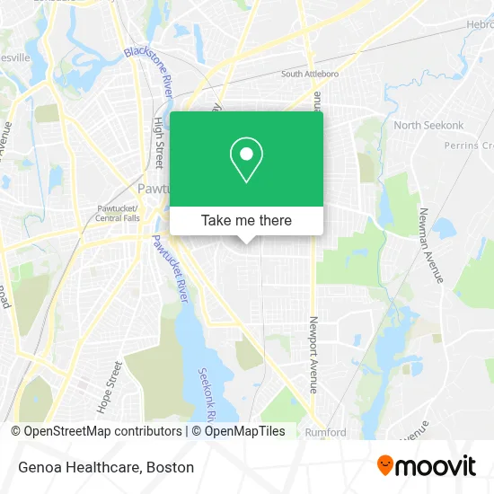 Genoa Healthcare map