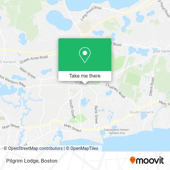 Pilgrim Lodge map