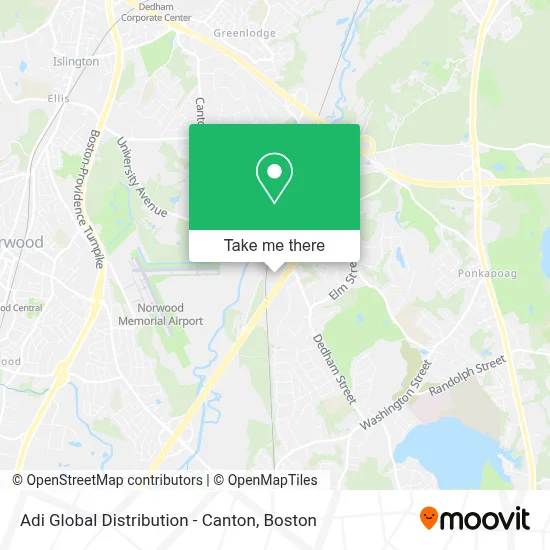 Adi Global Distribution - Canton map
