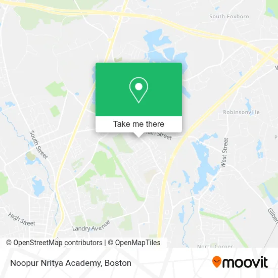 Noopur Nritya Academy map