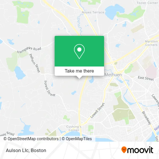 Aulson Llc map