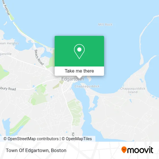 Town Of Edgartown map