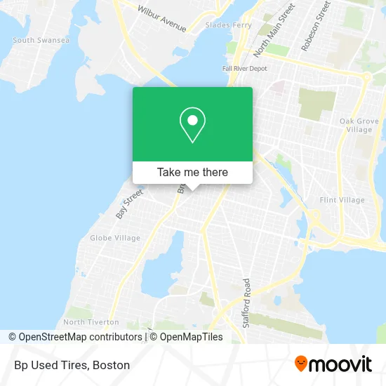 Bp Used Tires map