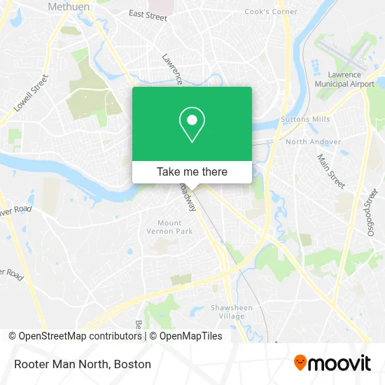 Rooter Man North map