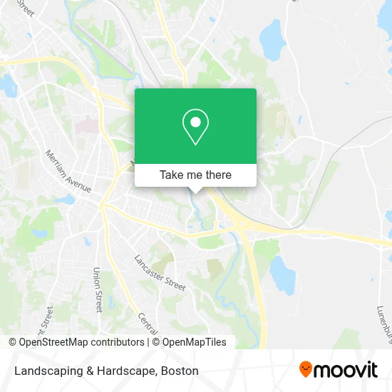 Landscaping & Hardscape map