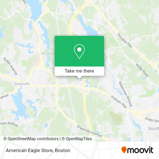 American Eagle Store map