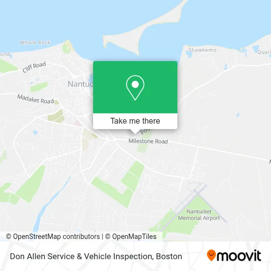 Don Allen Service & Vehicle Inspection map