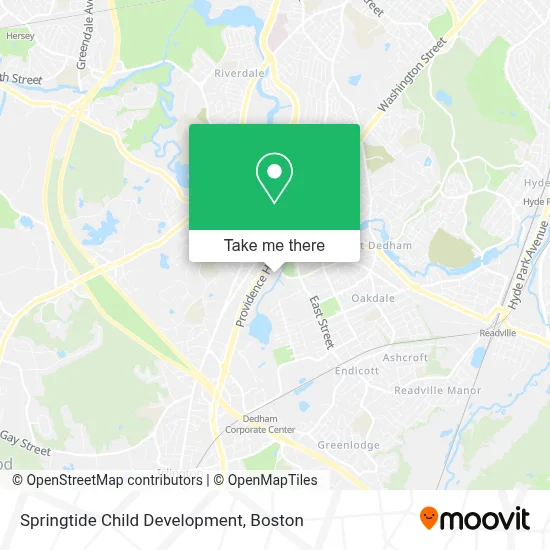 Springtide Child Development map