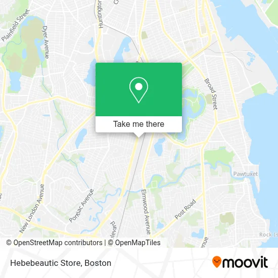 Hebebeautic Store map
