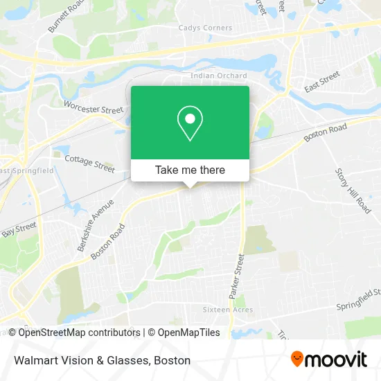 Walmart Vision & Glasses map