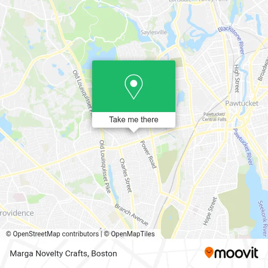 Marga Novelty Crafts map