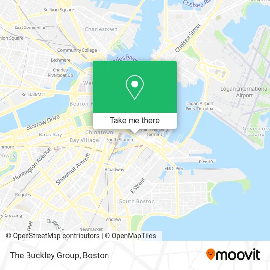 The Buckley Group map
