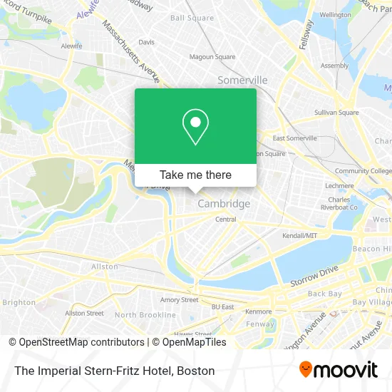 The Imperial Stern-Fritz Hotel map