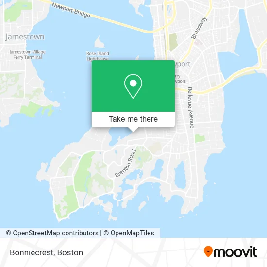 Bonniecrest map