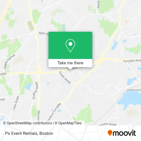 Ps Event Rentals map