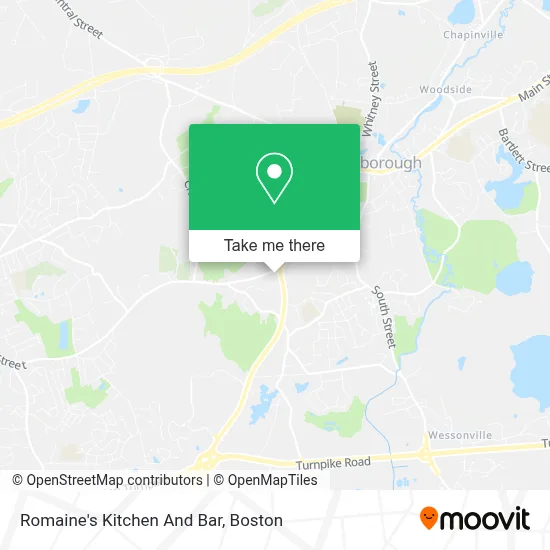 Romaine's Kitchen And Bar map