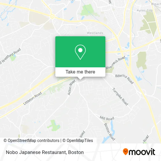Nobo Japanese Restaurant map