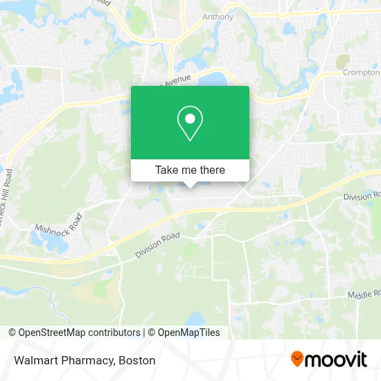 Walmart Pharmacy map