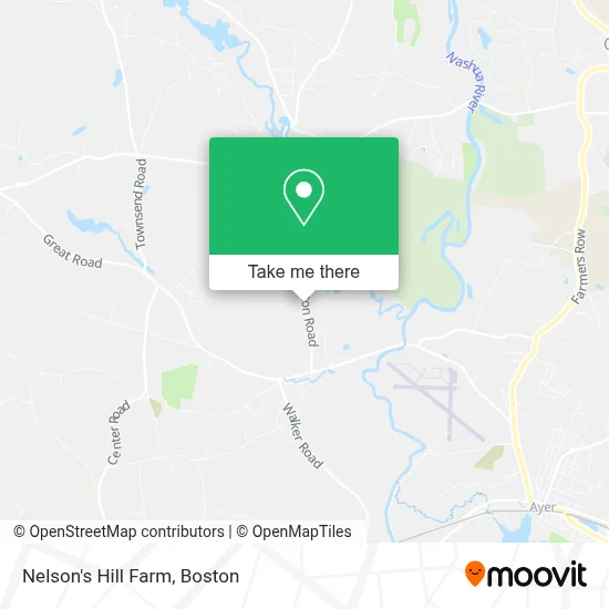 Nelson's Hill Farm map