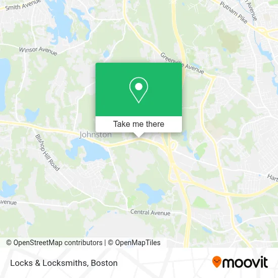 Locks & Locksmiths map