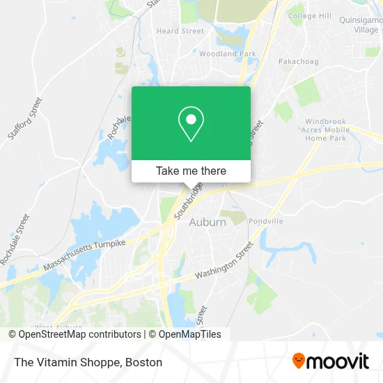 The Vitamin Shoppe map