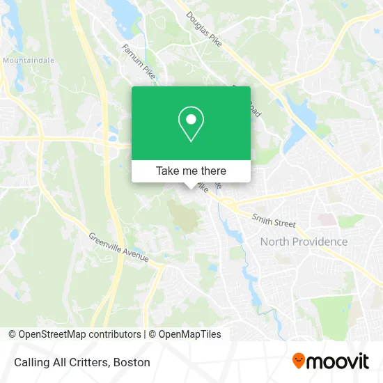 Calling All Critters map