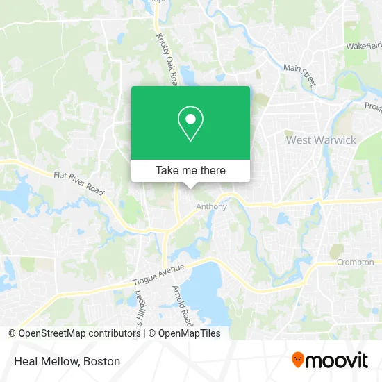 Heal Mellow map