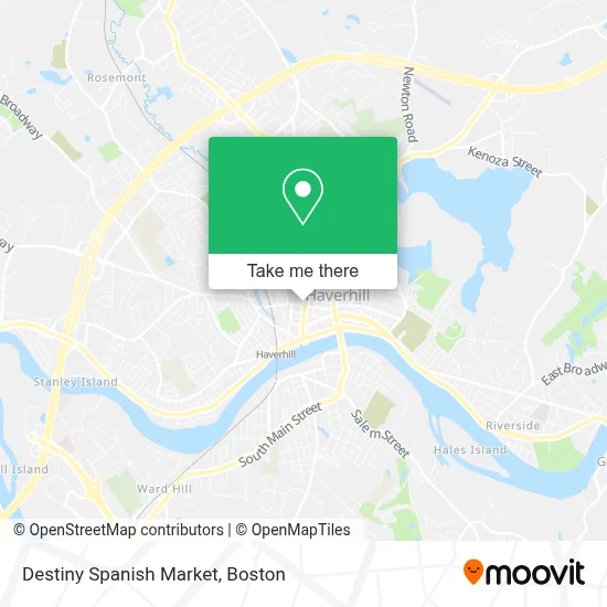 Destiny Spanish Market map