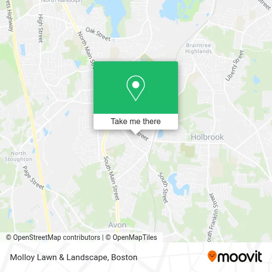 Molloy Lawn & Landscape map