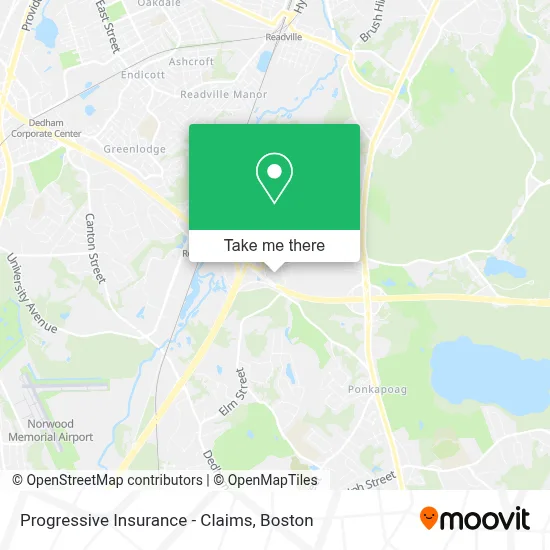Progressive Insurance - Claims map