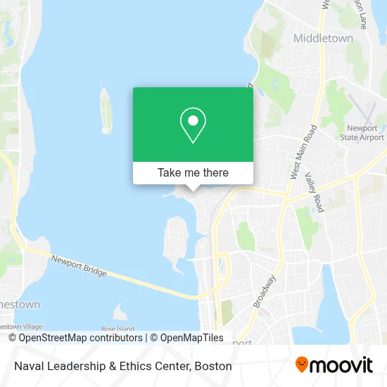 Naval Leadership & Ethics Center map