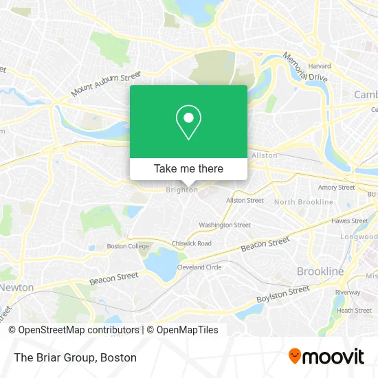 The Briar Group map