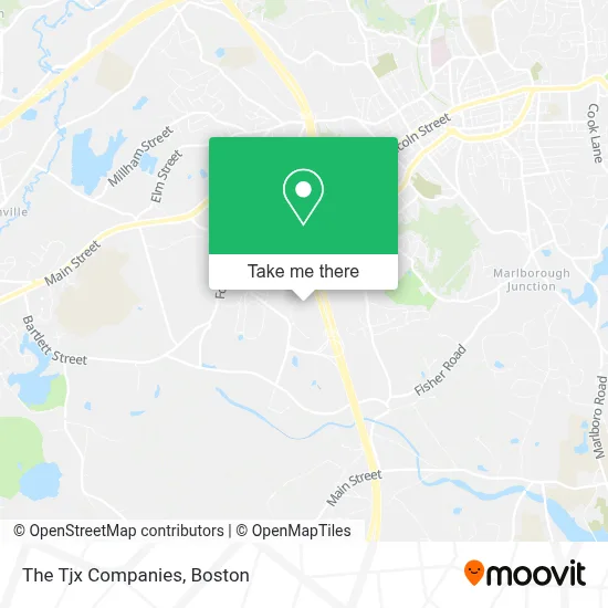 The Tjx Companies map