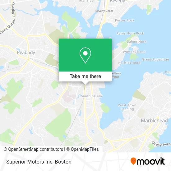 Superior Motors Inc map
